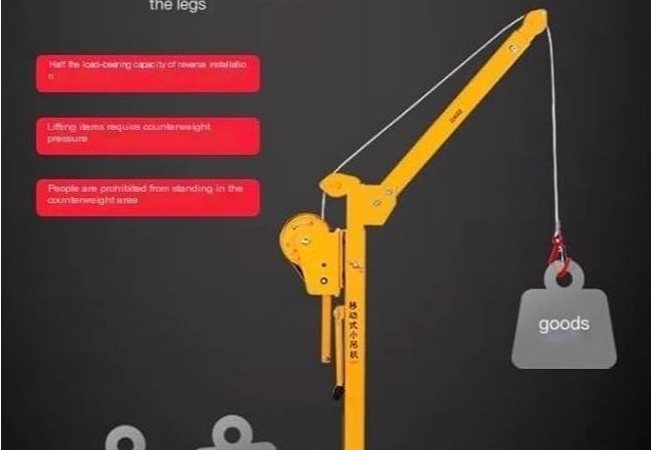 200kg Mobile Foxy Crane (Foldable) - Mobile foxy crane 5