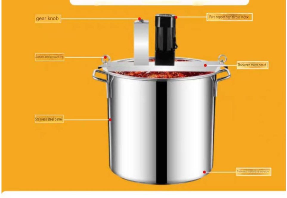 Automatic Stir-Frying Pot (Sambal &amp; Sauce) - Automatic stir-frying pot 2