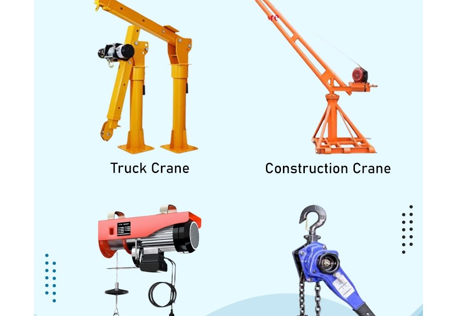 Wall Mount Electric Crane Hoist 220V (200kg - 1 Ton) - Wall mount crane hoist 3